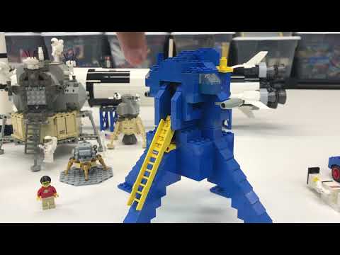 LEGO LUNAR LANDER Collection - Apollo Saturn V and Moon Landing Sets