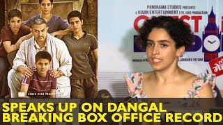 Sanya Malhotra SPEAKS UP On Dangal Breaking Box Office Records In China