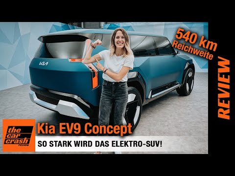 Kia EV9 Concept (2023) So STARK wird das Elektro SUV mit 540 km Reichweite! Review | Test | POV