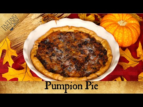 Pumpion Pie from 1670