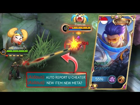 GRANGER + INSPIRE = AUTO WIN! ( THEY SAID I'M CHEATING ) MLBB