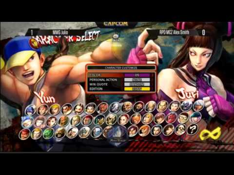 EVO 2014 USF4 Julio vs Alex Smith