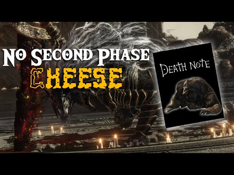 MALIKETH No second phase glitch + cheese (Elden Ring, 1.06)