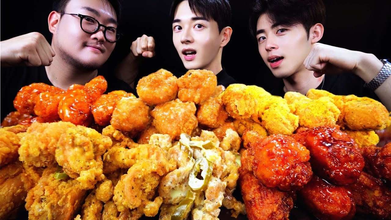 찬소리 먹방, 닭다리 50개 먹방? 홍보영상 썸네일
