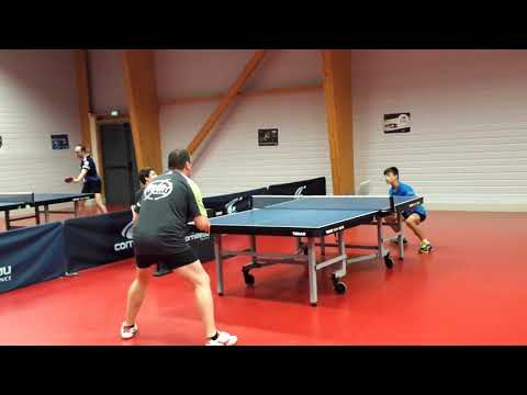 TENNIS DE TABLE (Rég.4) A.T.T. Le Havre 6 - 8 Mont-Saint-Aignan T.T.