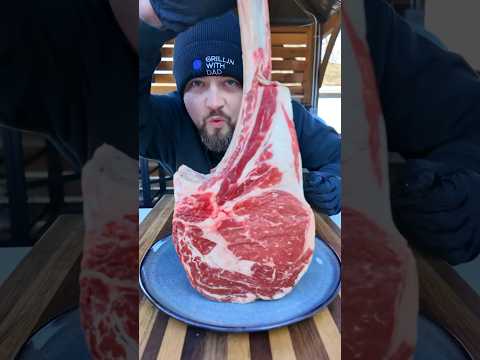 How to grill a tomahawk steak #shorts