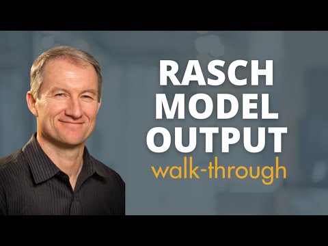 Rasch Model: R Output Explained