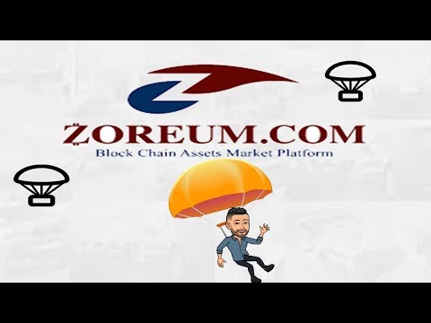 Plataforma Zoreum fazendo airdrop , $3.5 dólares ao se cadastrar + Referral !