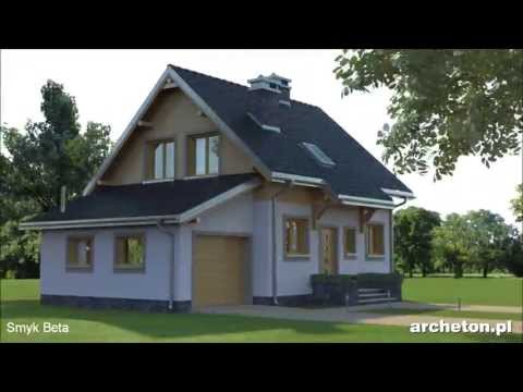 Projekt domu Smyk Beta - archeton.pl