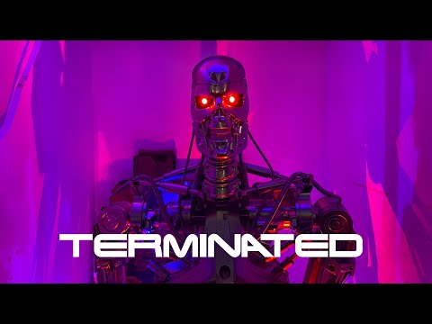 Finishing The Terminator T-800 Endoskeleton from Agora Models Packs 11 and 12