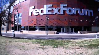 MrSan44Man @ The FedExForum Flying Over Downtown Memphis (Detroit Raw)