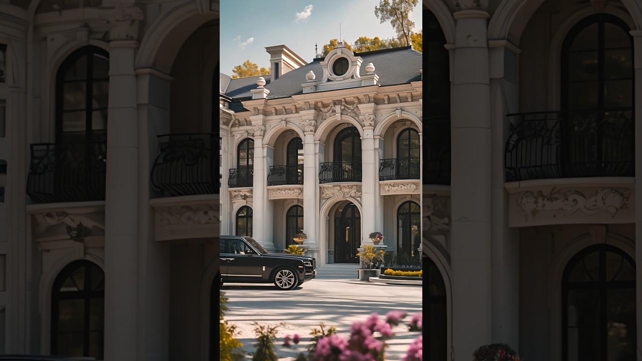 Living The Château Life ✨ Luxury Mansion in Paris, France. #design #rollsroyce #home #interiordesign