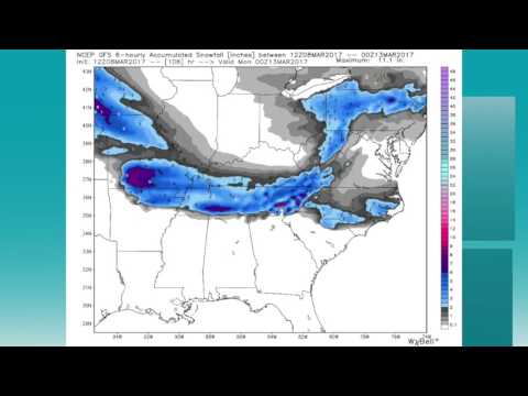 March 8, 2017 Weather Xtreme Video - Afternoon Edition