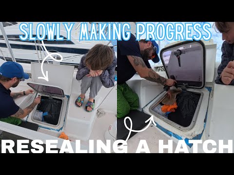 It’s About Time! Finally Making Progress on the Aft Cabin Hatch 🚤. Ep. 8