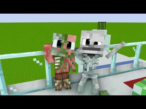 MONSTER SCHOOL  FUNNY SWIMMING CHALLENGE   New Minecraft Animation