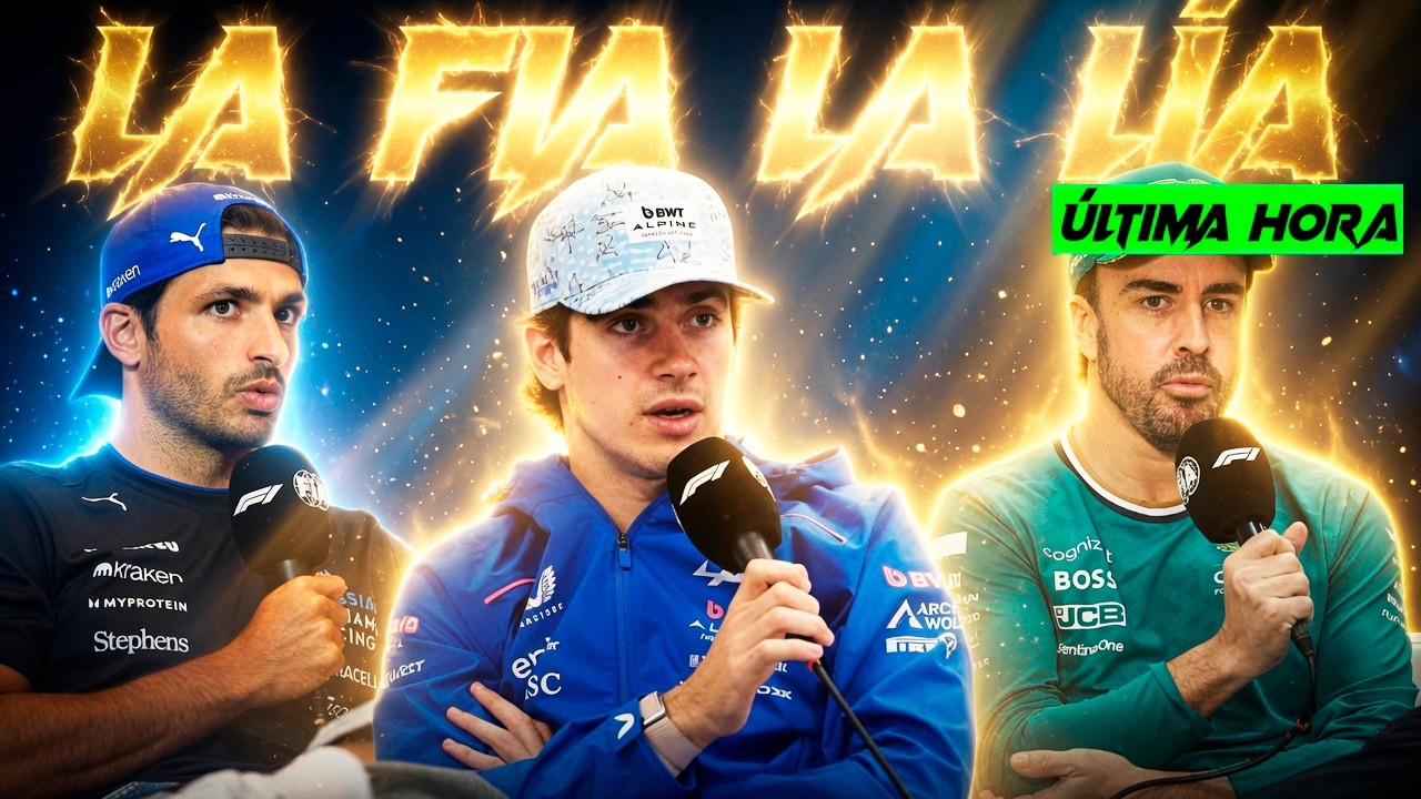 LA FIA LA LÍA Y SE CUELA EN LA "STUPID SEASON" LLAMANDO A COLAPINTO, ALONSO Y SAINZ A LA MISMA VEZ