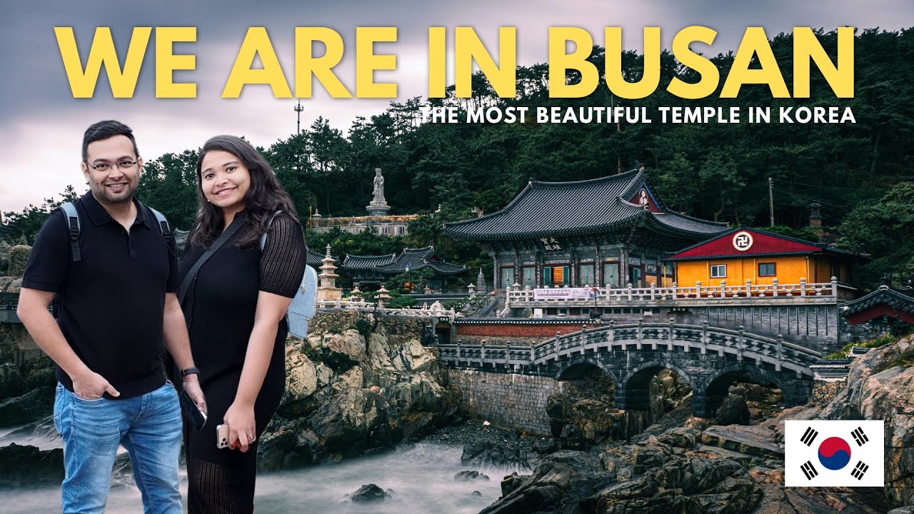Join a duo on a visit to Haedong Yonggungsa Temple.