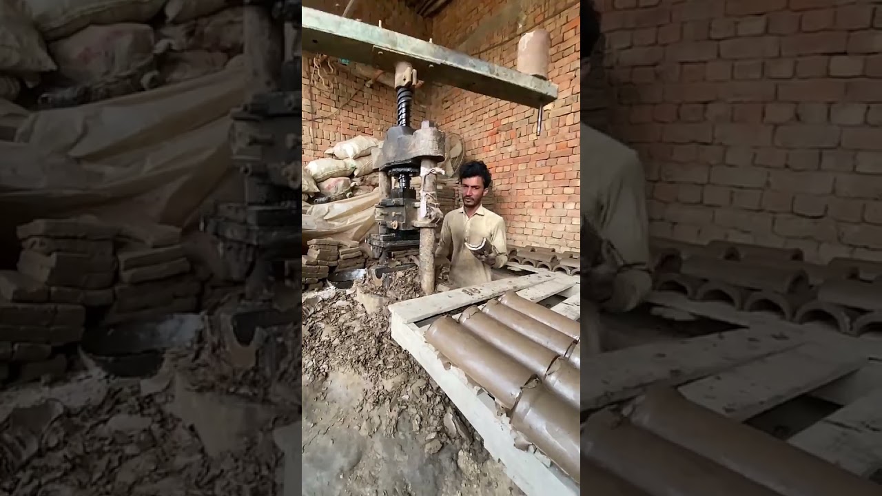 How to Make Roof Tiles in Clay Awesome Idea Making Handmade Clay Roof Tiles 5