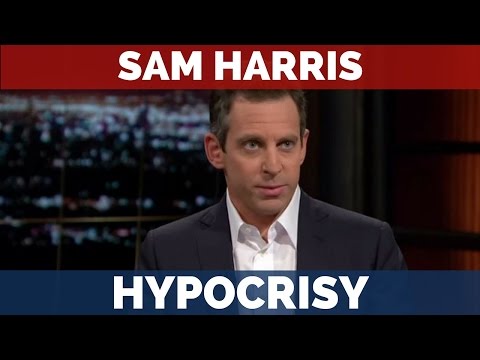 Sam Harris caught being a complete Hypocrite. Video