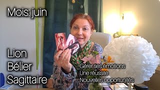 LE MOIS DE JUIN-  LION SAGITTAIRE BÉLIER