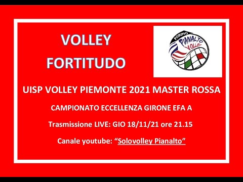 ECCELLENZA:  VOLLEY FORTITUDO - PIANALTO MASTER ROSSA_ CAMPIONATO UISP VOLLEY PIEMONTE