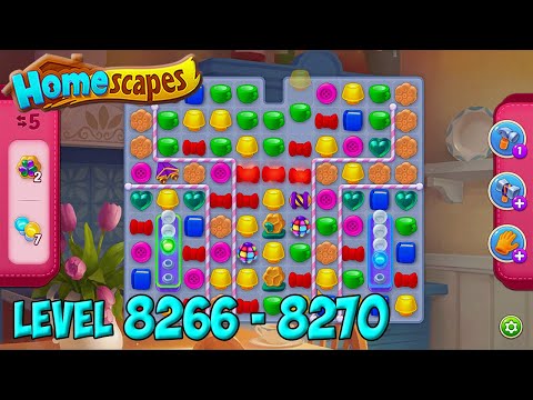 Homescapes level 8266 8267 8268 8269 8270 🏡 Playrix HD