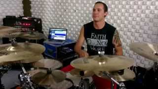 Kevin on Drums: Dreamshade Rehearsal Wide Awake