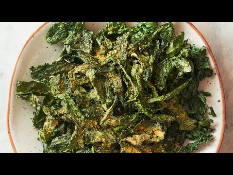 Super Crispy Air Fryer Kale Chips Recipe