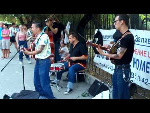 The Wise Guyz - Race With The Devil (GENE VINCENT) Коктебель 2013