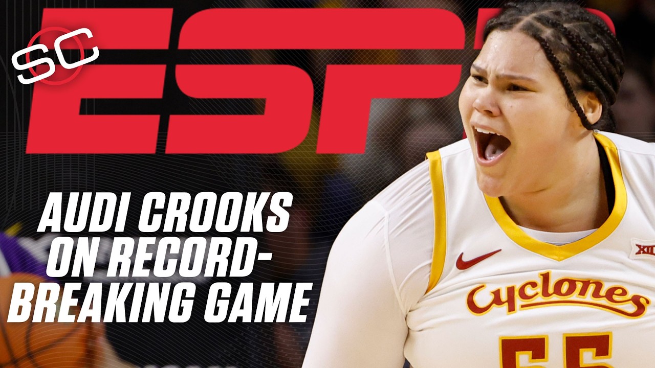 Audi Crooks STANDS ON BUSINESS after 47-PT game 🗣️ 'No one can guard me yet!' | SportsCenter