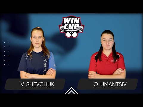 17:45 Viktoriia Shevchuk - Olha Umantsiv 10.05.2025 WINCUP Women Master. Table 2