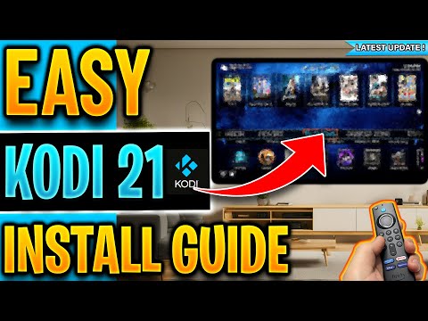 🔴NEW KODI 21 Omega Easy Install Guide Firestick / Android TV