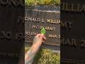 Giving Grandpa A Green Jelly Fruit ️