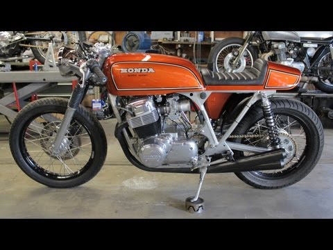 Twinline Motorcycles: 1975 Honda CB 750 Super Sport Cafe Racer