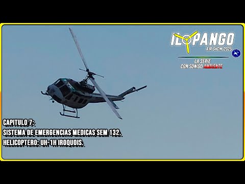 Bell UH-1H Air Ambulance Demo | Ilopango Airshow 2025