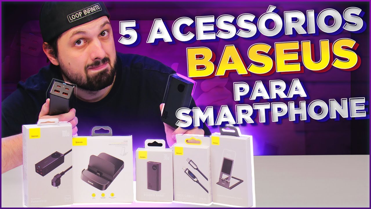 5 ACESSÓRIOS DA BASEUS PARA O SEU CELULAR!