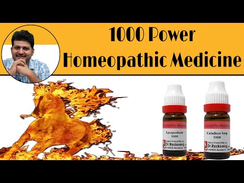 1000 Power Homeopathic Medicine | Caladium & Lycopodium Homeopathic Medicine |
