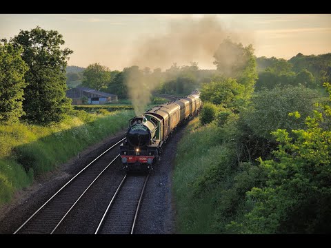 'Sunset Steam Express' at Gomshall