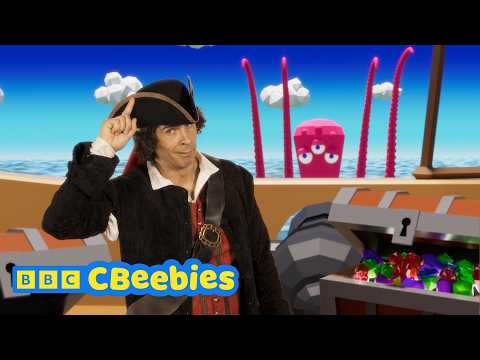 Follow the Treasure Map! Pirate Fun with Andy Day | Movement Fun For Kids!  | CBeebies 🏴‍☠️🦜
