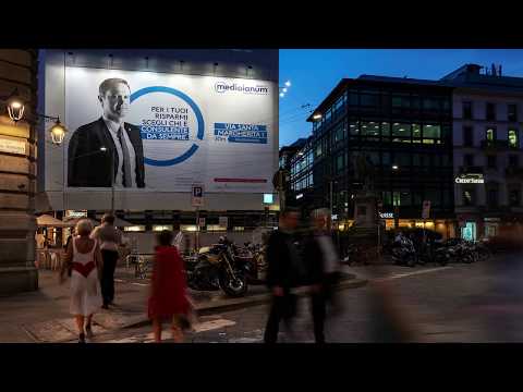 BANCA MEDIOLANUM MILANO piazza Cordusio - palazzo Broggi Domination