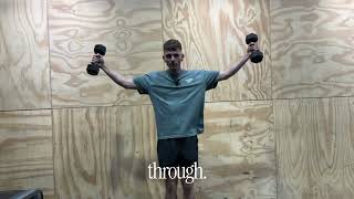 How to do a lateral raise