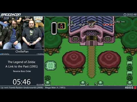 The Legend of Zelda: A Link to the Past - Reverse Boss Order by ChrillePan | SpeedCon 2019