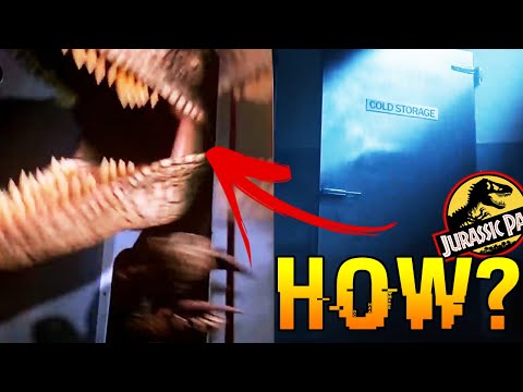 *SOLVED!* How the Raptor REALLY Escaped the FREEZER in Jurassic Park