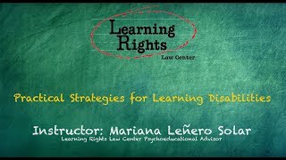 Practical Strategies for Learning Disabilities