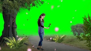 Download lagu ❤️ New Bewafa Girl Green Screen HD Video Effects || Green Screen Status Video Background mp3