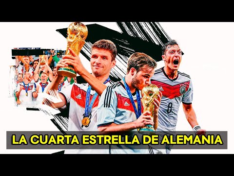 La CUARTA ESTRELLA ⭐️⭐️⭐️⭐️ de ALEMANIA 🇩🇪 ᴴᴰ