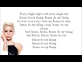 Miley Cyrus - Do My Thang(Lyric Video) 