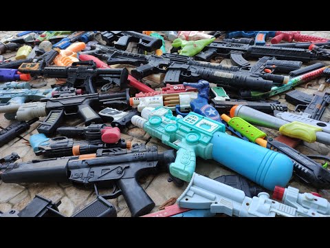 Hacker Weapon Box! Explosives and Dangerous Toy Guns - Sharp Karambit Knives - Box of Toy Guns #43