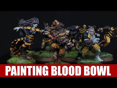 Painting Blood Bowl - Necromantic Horror