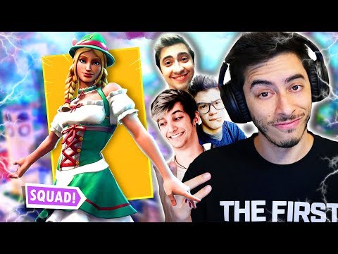 TROUXEMOS OKTOBERFEST PARA O FORTNITE! - Fortnite ft. Alanzoka, Calango e Zerinho